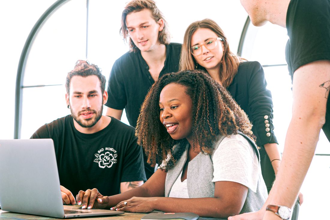 People learning together
